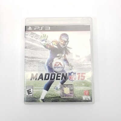 Madden NFL 15 Video Game for PS3 - Used