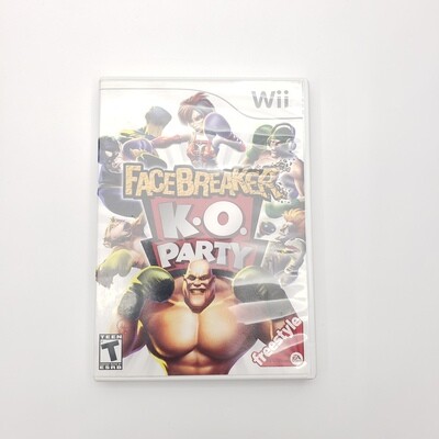 Facebreaker: K.O. Party Video Game for Wii - CIB - Used