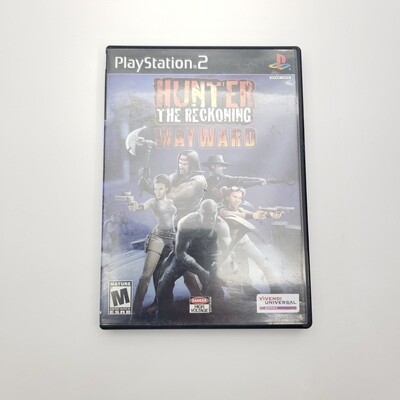 Hunter The Reckoning: Wayward Video Game for PS2 - CIB - Used