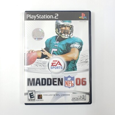 Madden NFL 06 Video Game for PS2 - Used