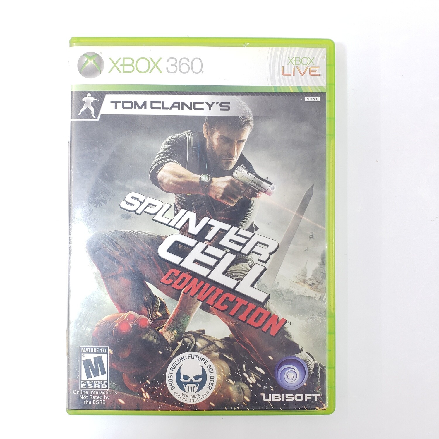 Splinter Cell Conviction Xbox 360 Game Complete