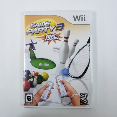 Game Party 3 Video Game for Wii - CIB - Used