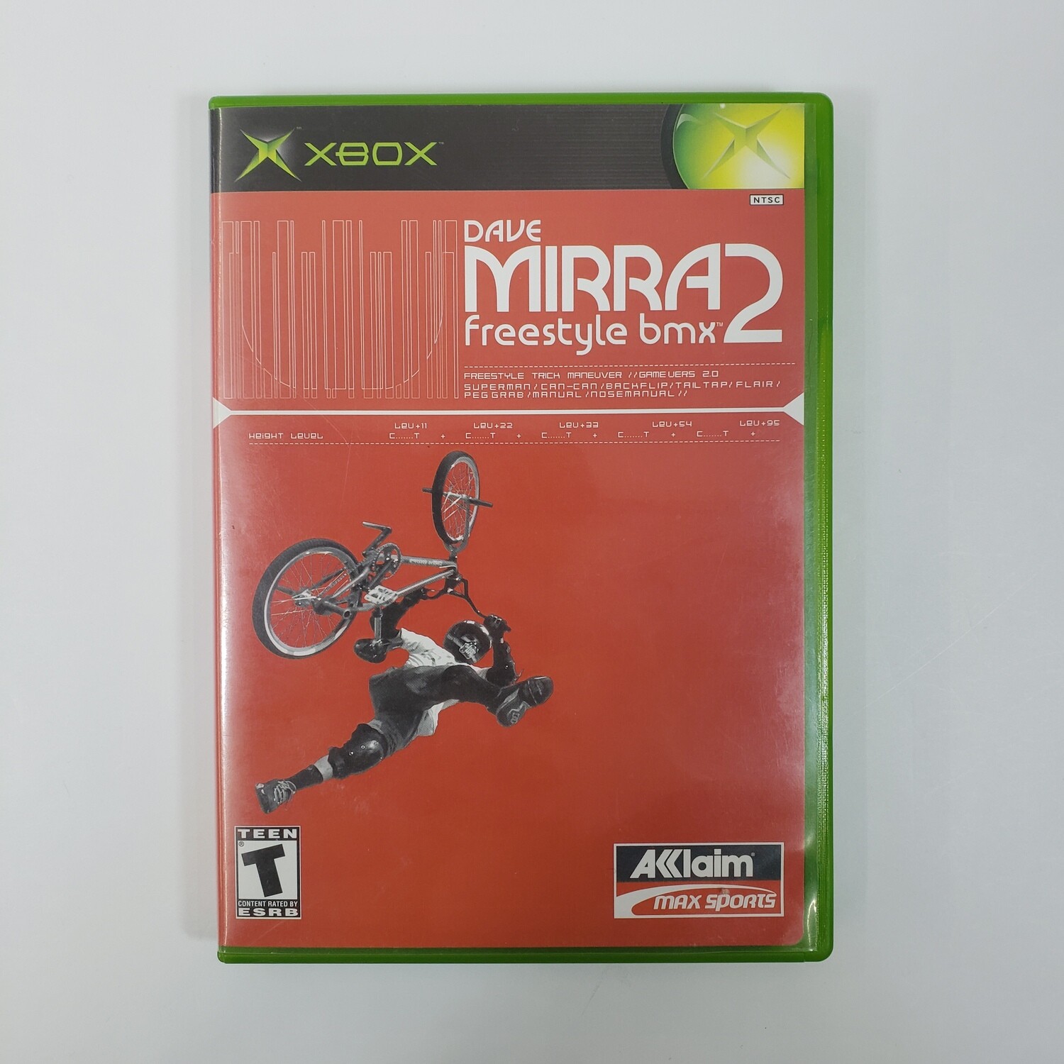 Dave Mirra Freestyle BMX 2 Video Game for Xbox - CIB - Used
