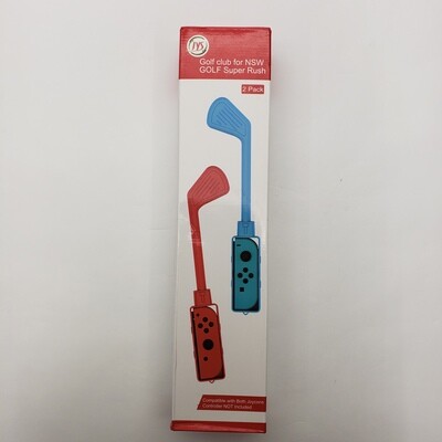 Golf Club for NSW Golf Super Rush for Nintendo Switch - 2 Pack - New