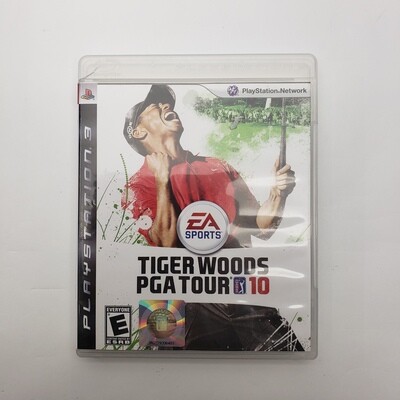 Tiger Woods PGA Tour 10 Video Game for PS3 - CIB - Used