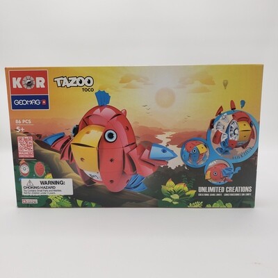 GEOMAG KOR TAZOO TOCO STEM Magnetic Construction Set, Unlimited Creations - New