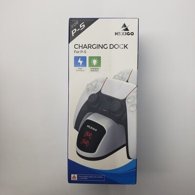 White Controller Charging Dock for P-5 - New