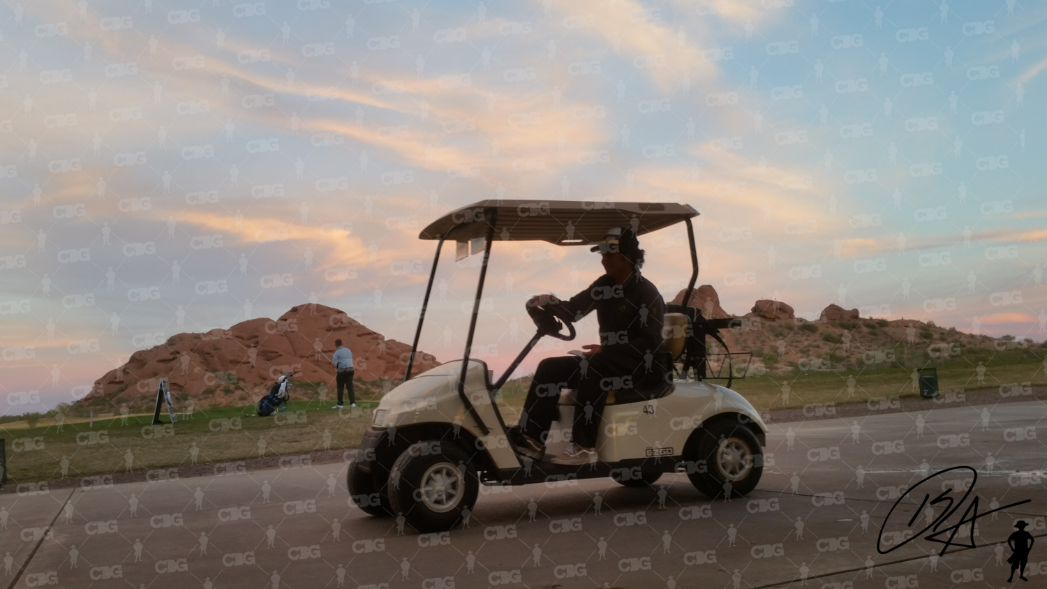 Cruising Golf Cart