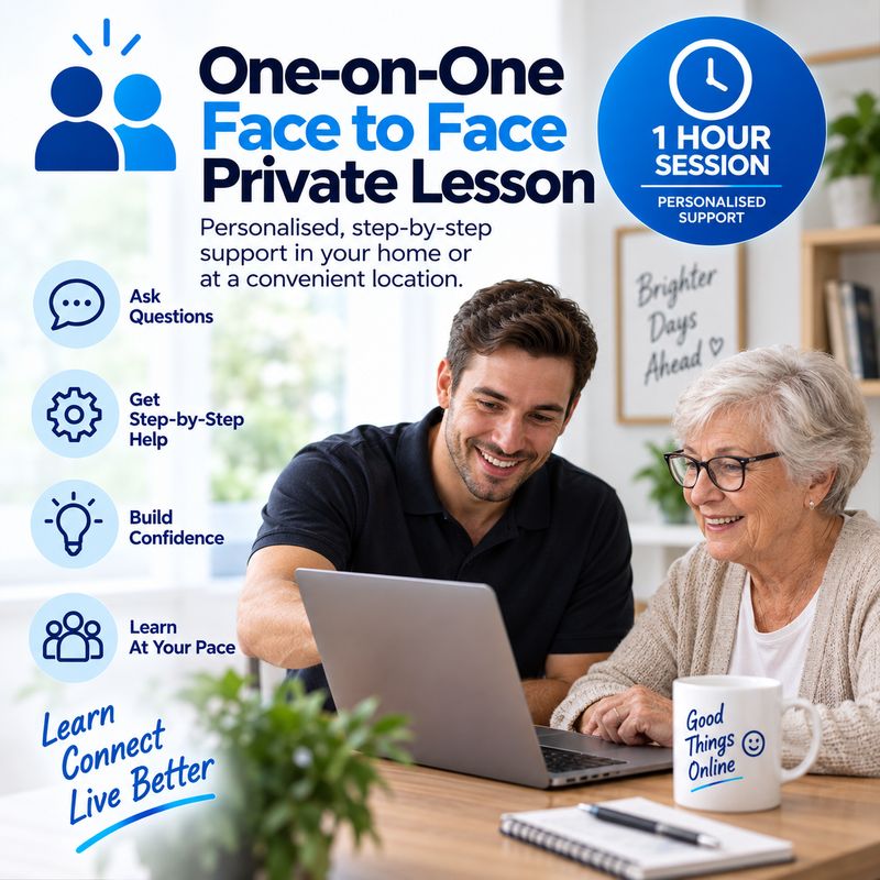 One-on-One Private lesson (1 hour) - Face to face