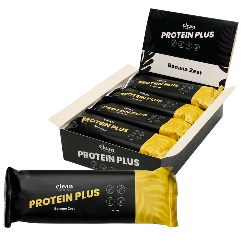 ProCrunch **REBRANDED** Protein Plus Banana low carb snack bar for weight loss