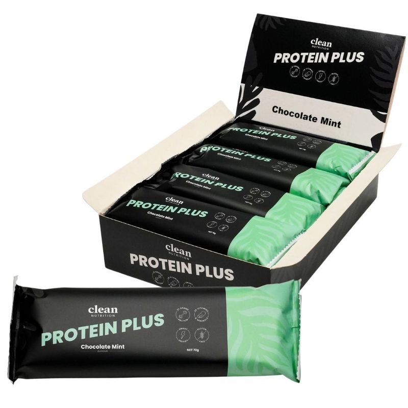 ProCrunch **REBRANDED** Protein Plus Choc Mint low carb snack bar for weight loss