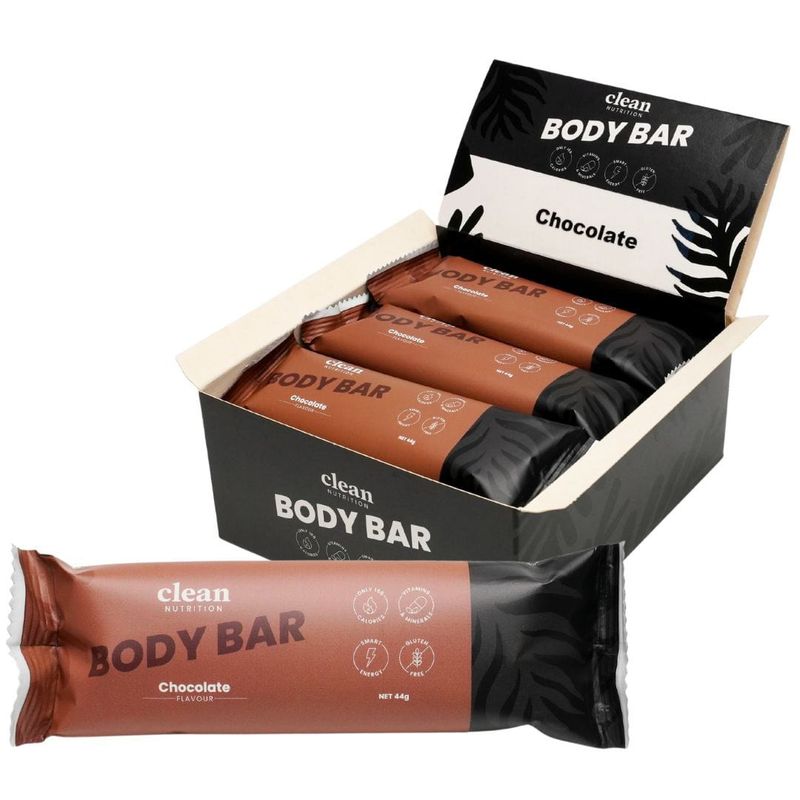 GoSlim **REBRANDED** Body Bar Chocolate low carb snack bar for weight loss