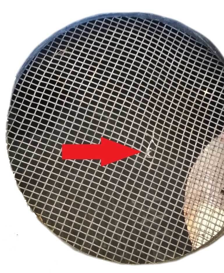 Replace damaged or loose Screens on lids