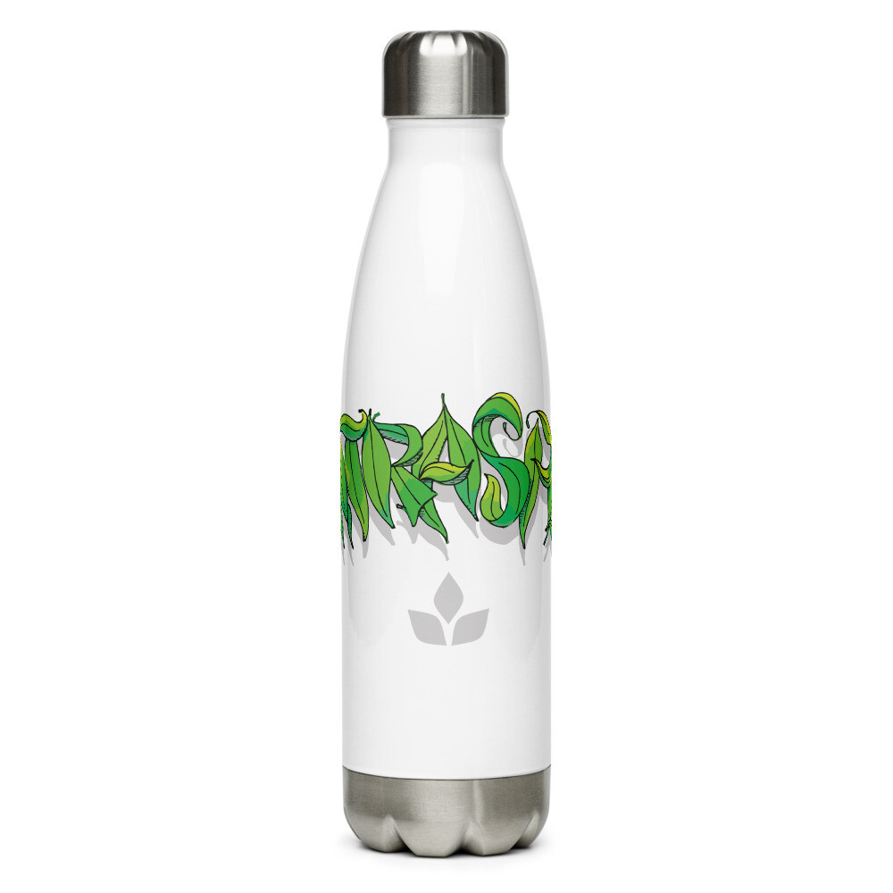 Ed May - Leaf Logo - Stainless Steel Water Bottle