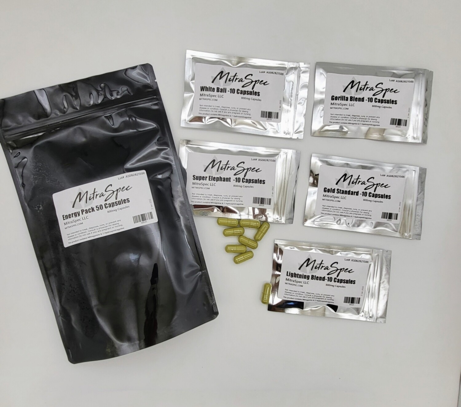 Energy Sample Pack 50 Capsule