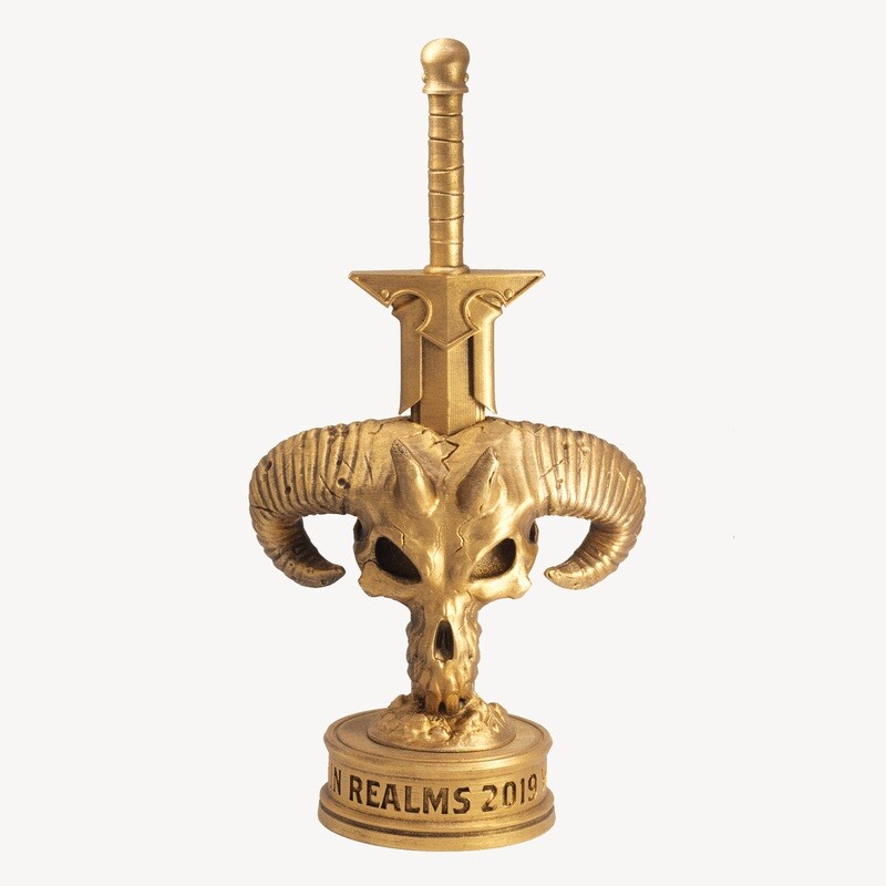 Horned Skull Trophy