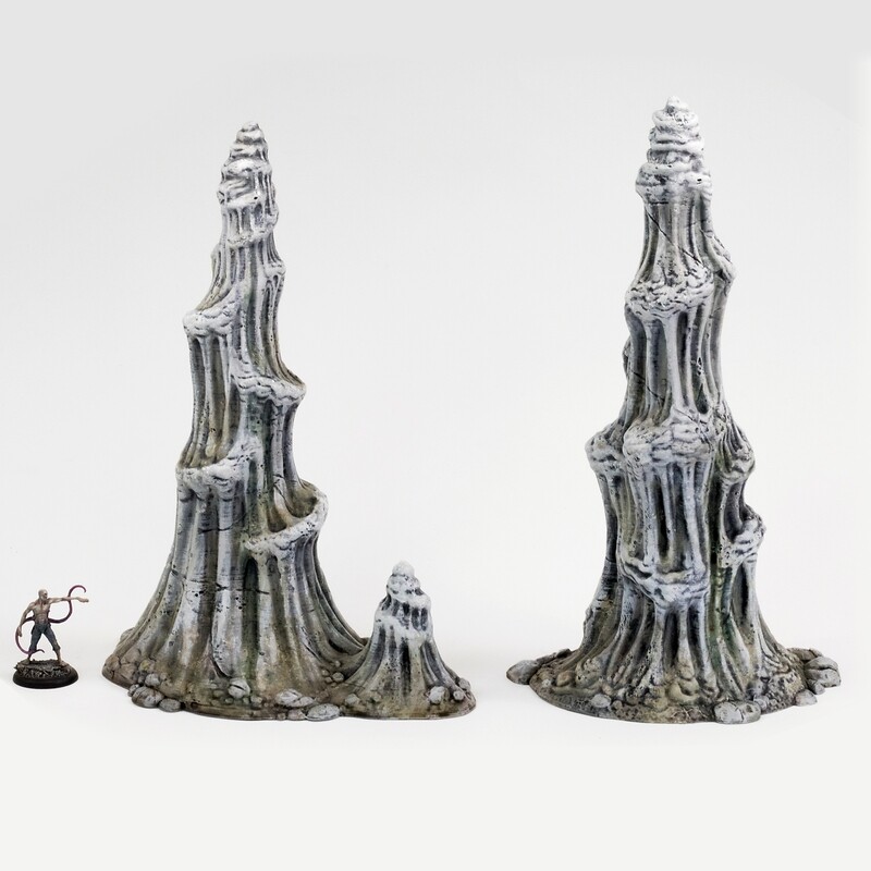 Doomcap Titan Stalagmites