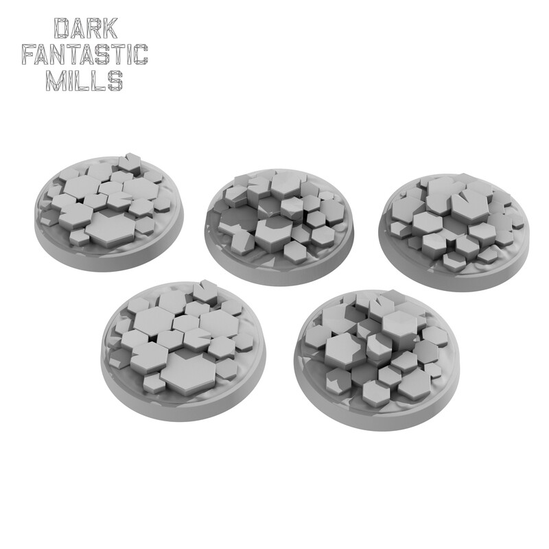 32mm Wyvern Waste Bases,  Low