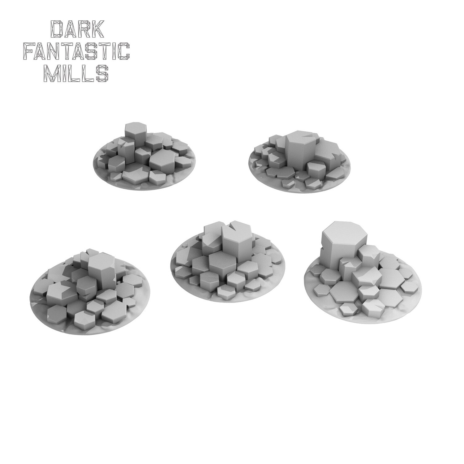 32mm Wyvern Waste Base Toppers,  Tall