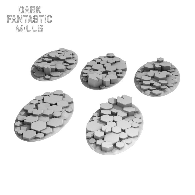 60mm by 35mm Wyvern Waste Base Toppers
