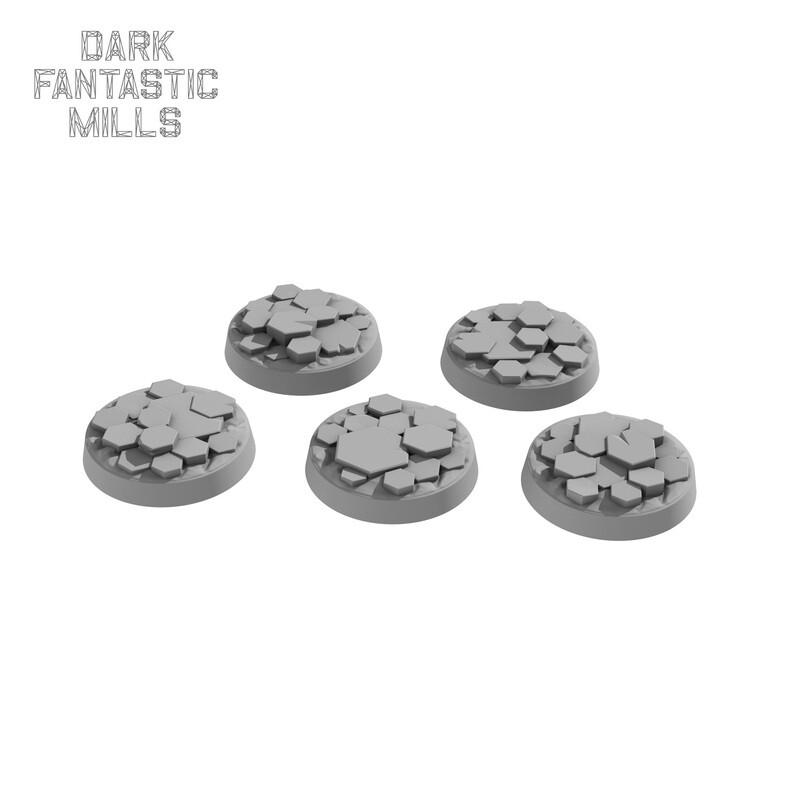 25mm Wyvern Waste Bases,  Low