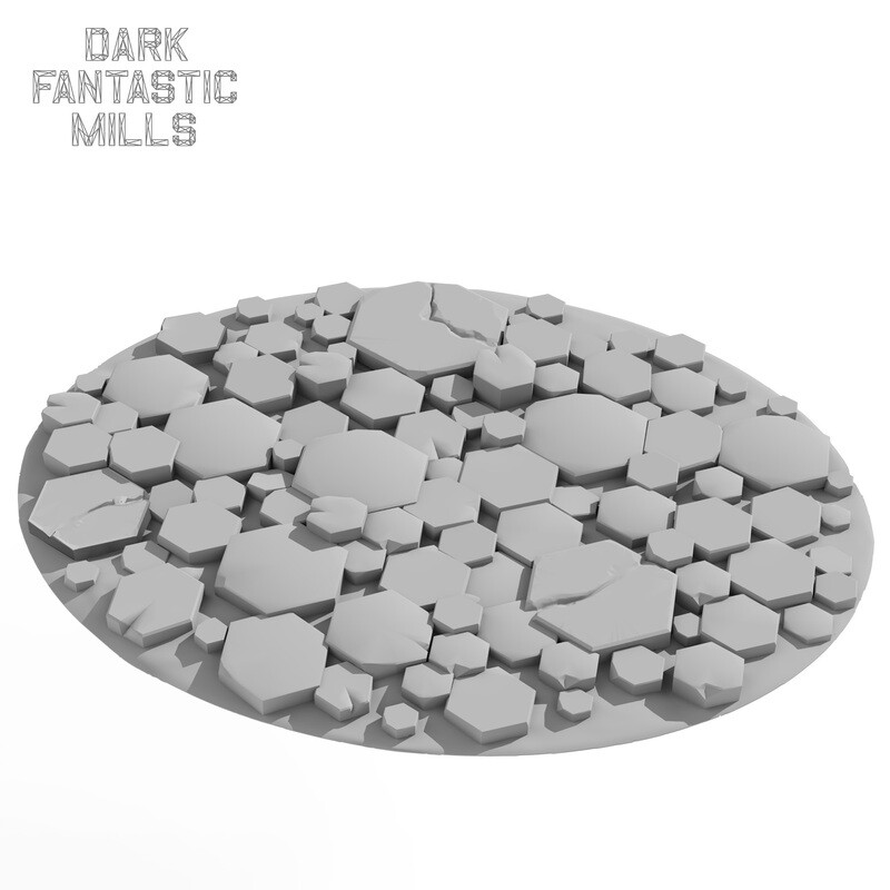 120mm x 92mm Oval Wyvern Waste Base Topper