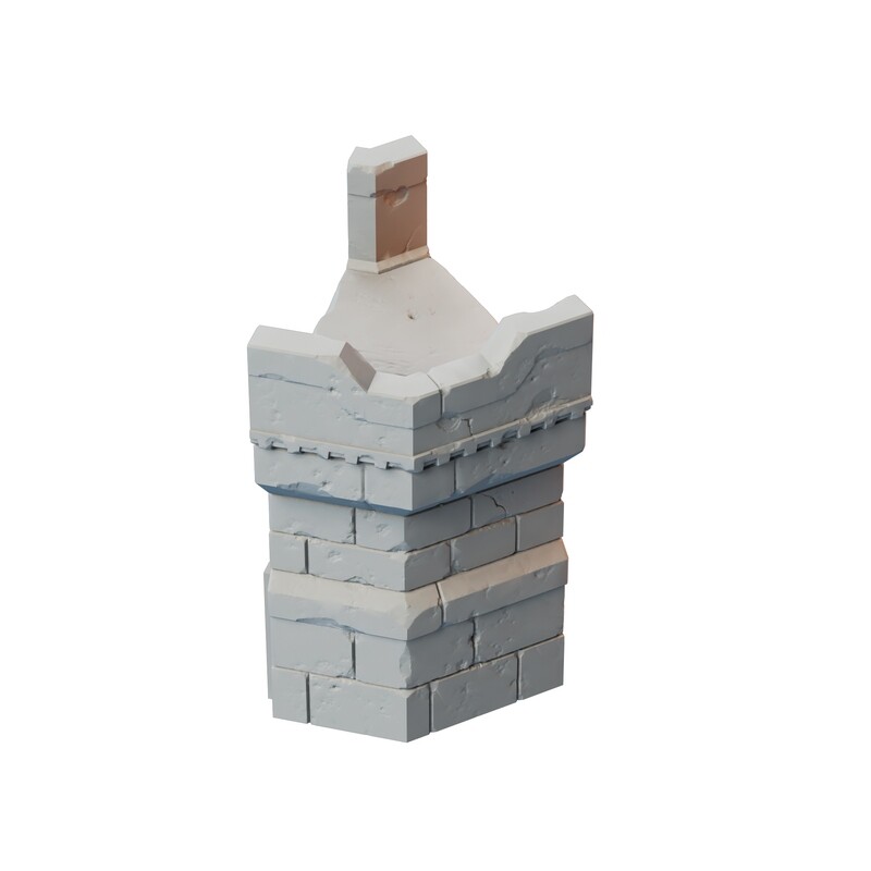 Stronghold 45 Degree Turns - 2 models