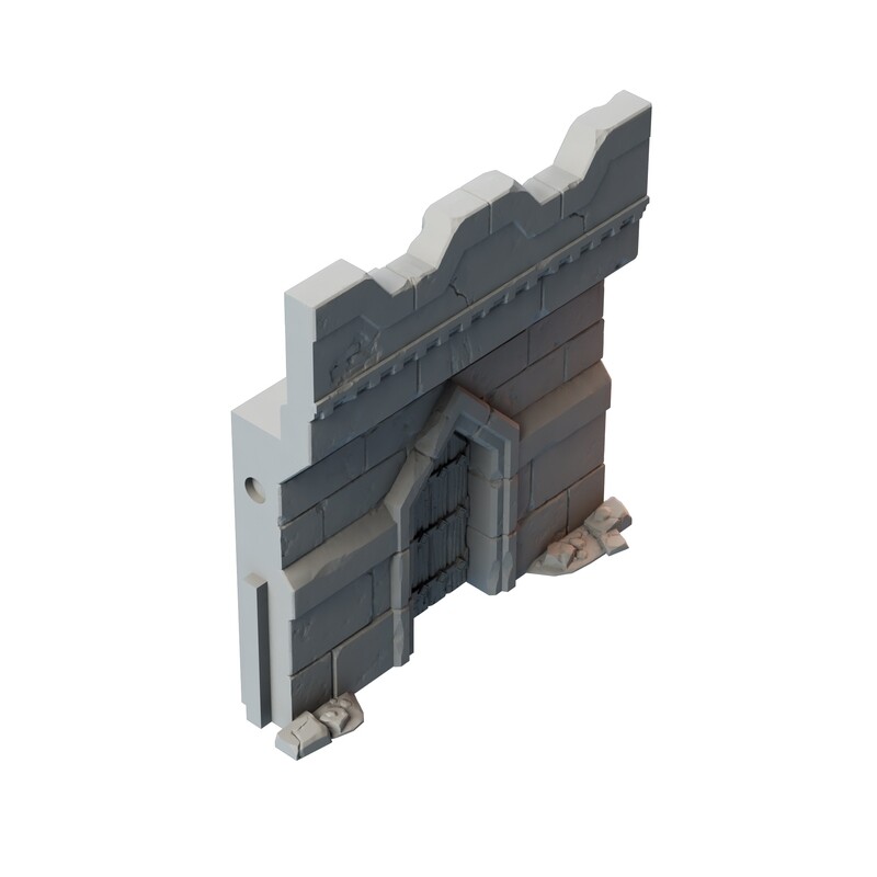 Stronghold Wall with Door
