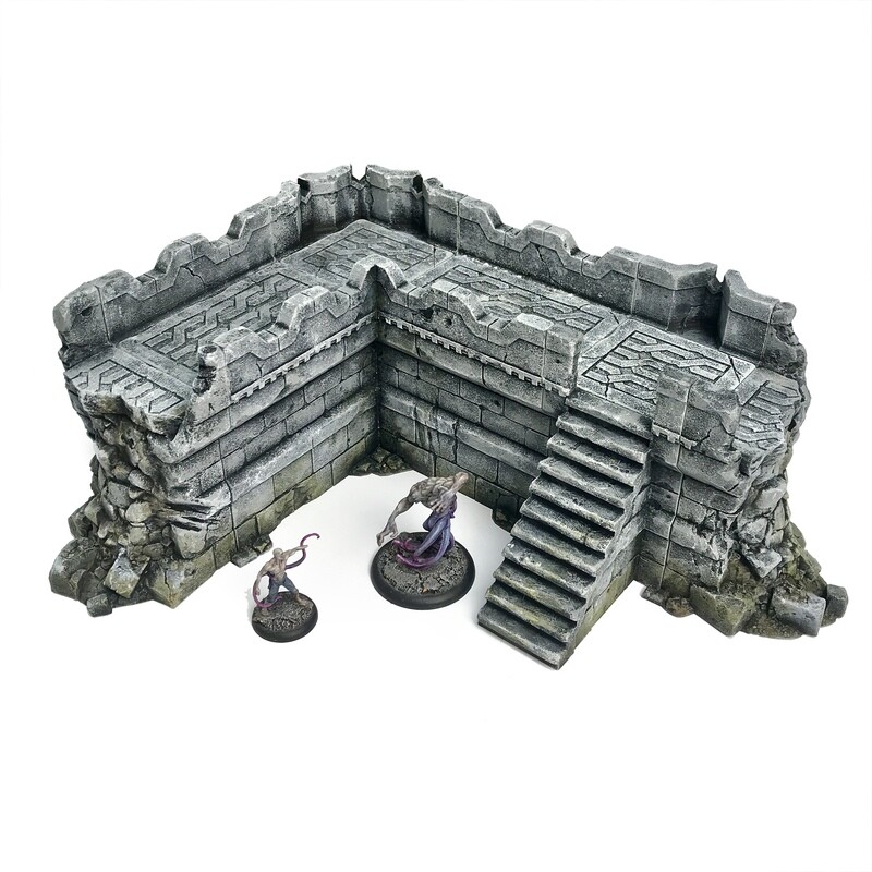 Stronghold Large Ruined Wall - save 30%!
