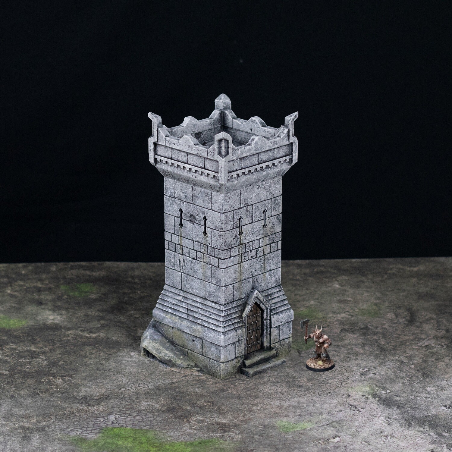 Watchtower w Stone Battlements