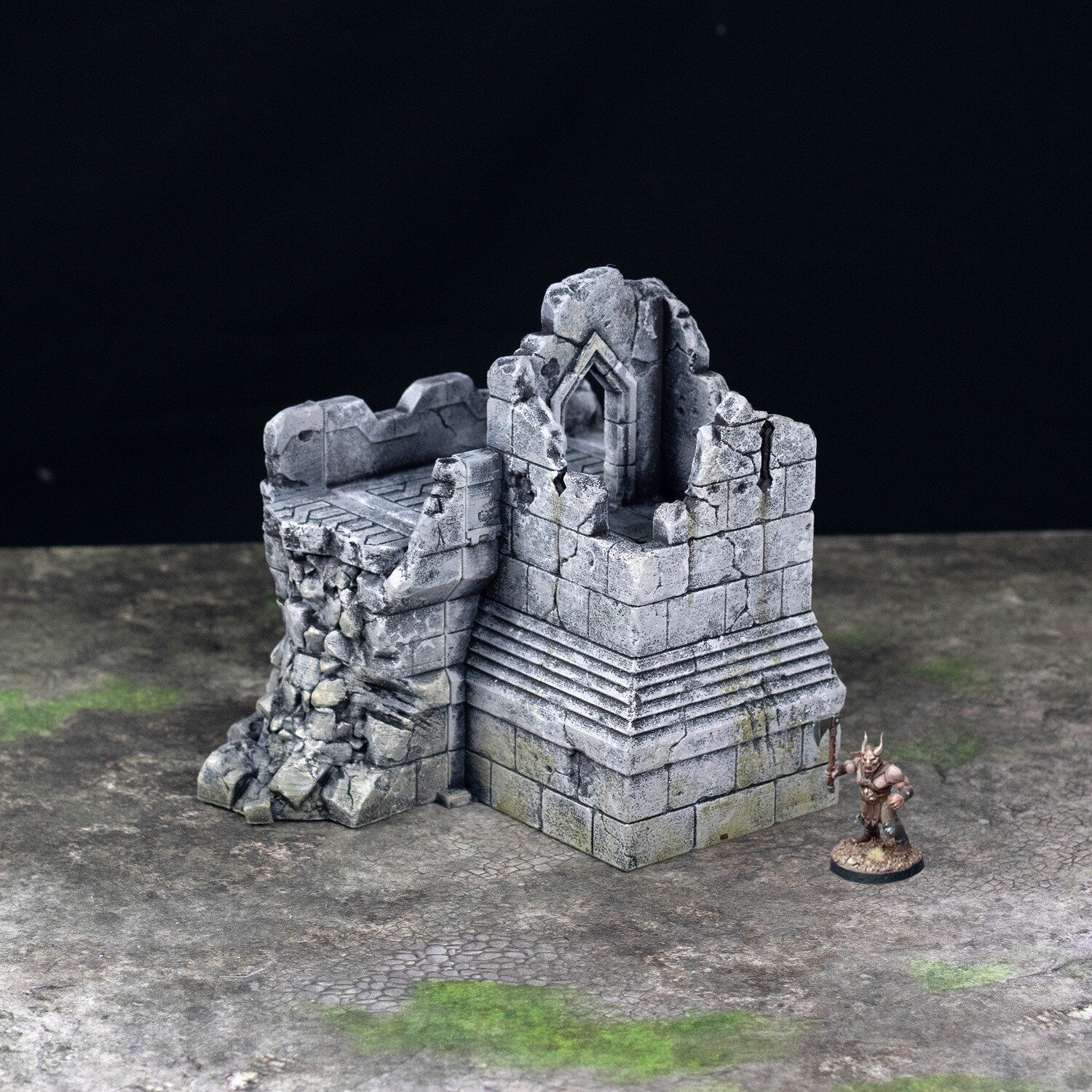 Stronghold Ruined Tower with Wall - save 20%!