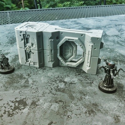 Firebase Sliding Blast Door