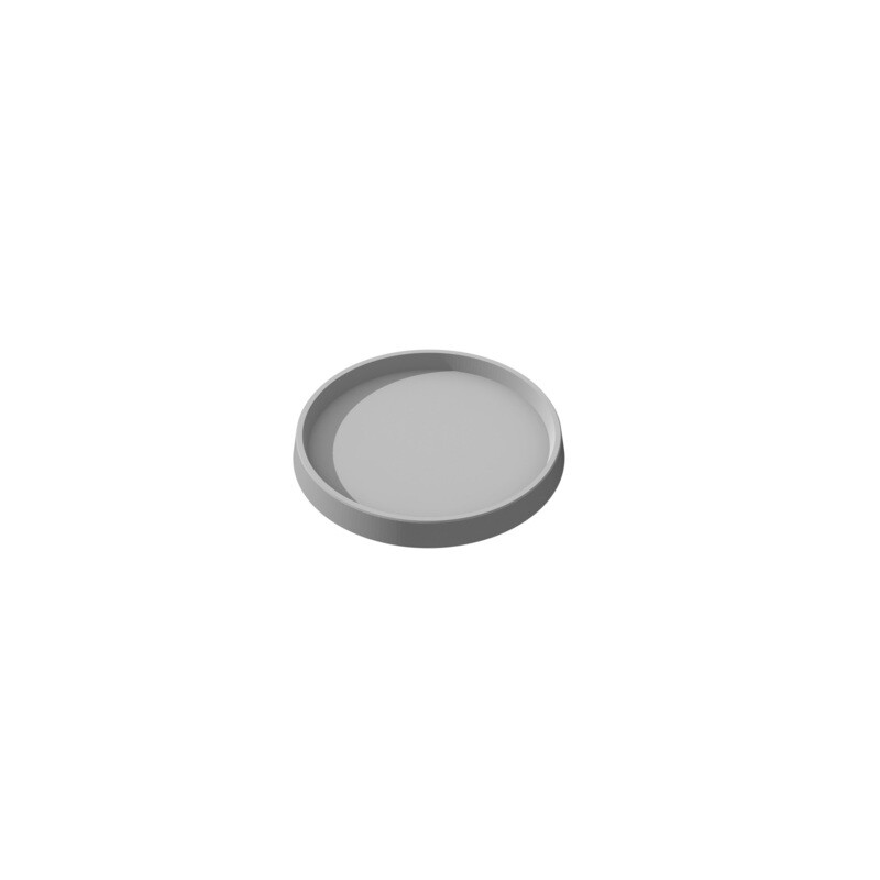 50mm Scooped Base, Round