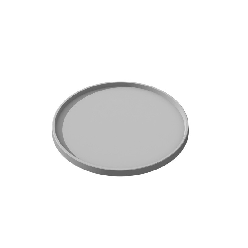 100mm Scooped Base, Round