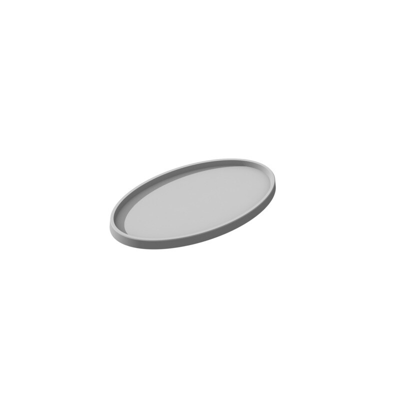 75 by 42mm Scooped Base, Oval