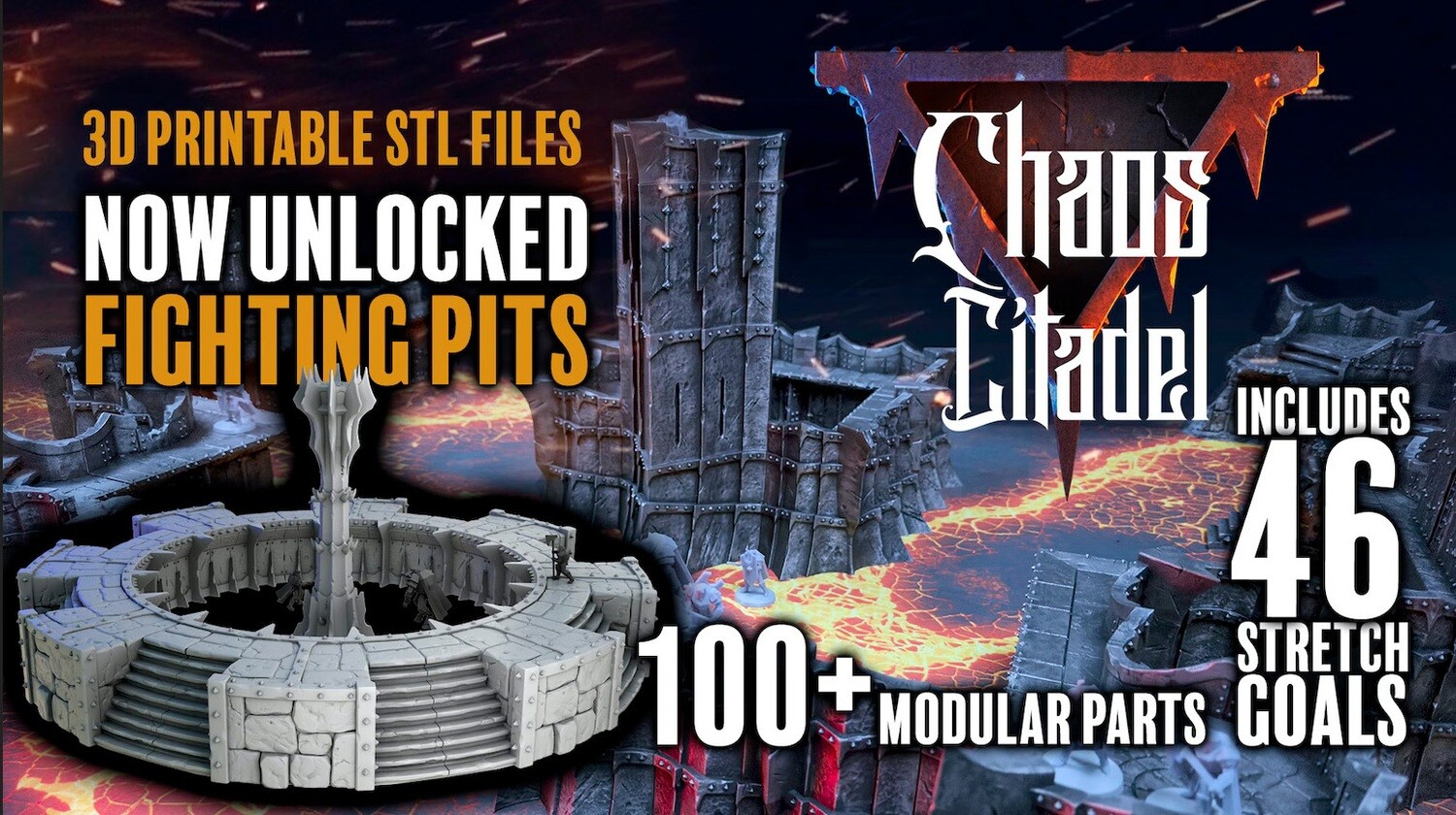 Chaos Citadel Kickstarter Late Late Pledge
