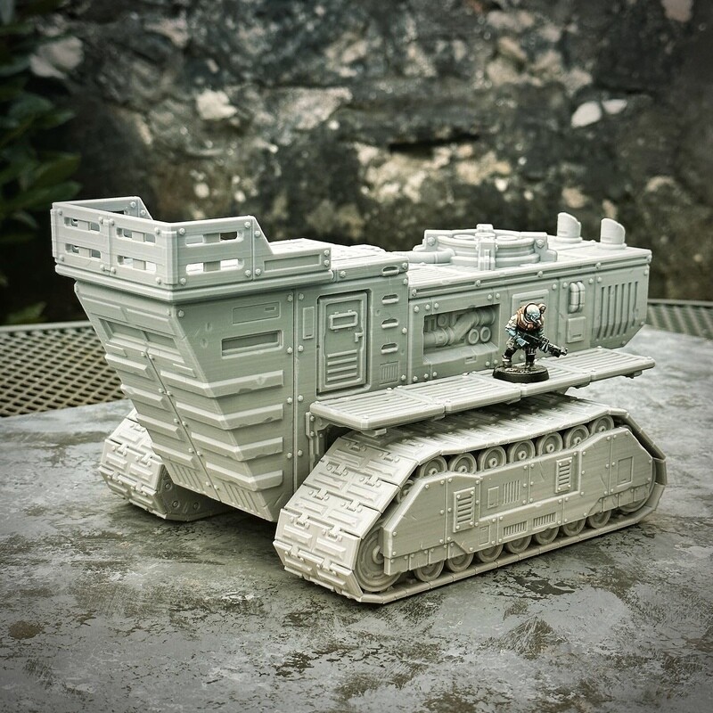 Super Heavy Crawler STL Files