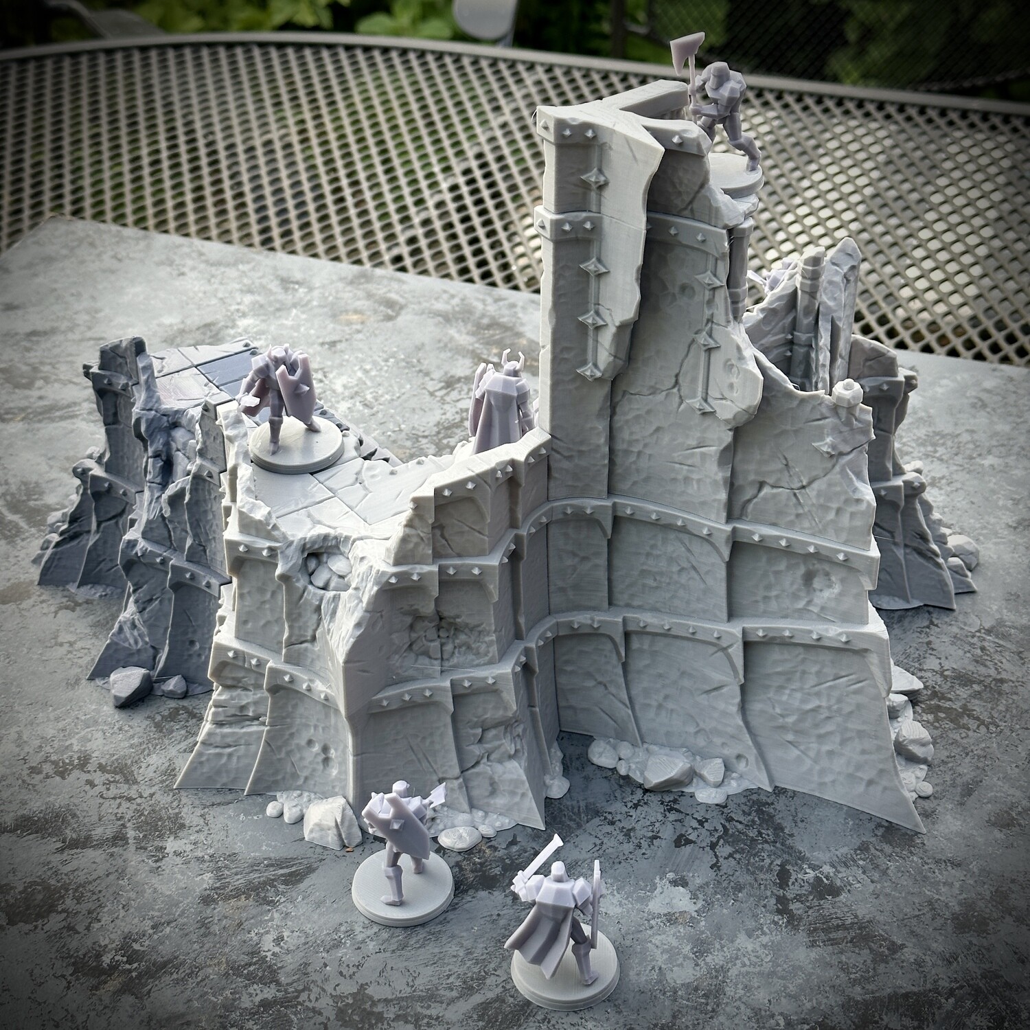 Chaos Citadel Ruined Watch Tower Corner