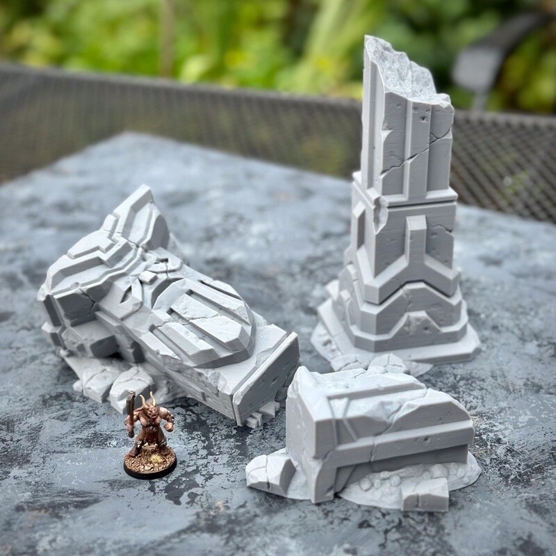 Fallen Empire Huge Broken Pillar