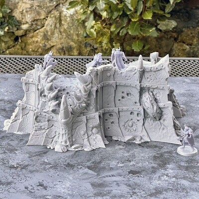 Mutated Ruined Wall Set