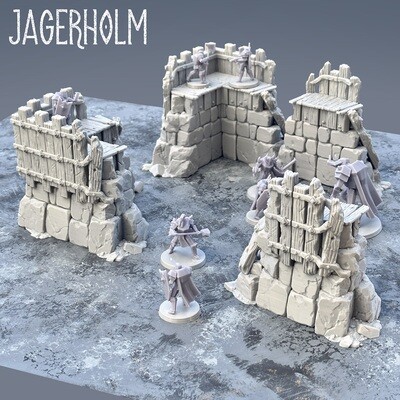 Ruined Walls Set Jagerholm