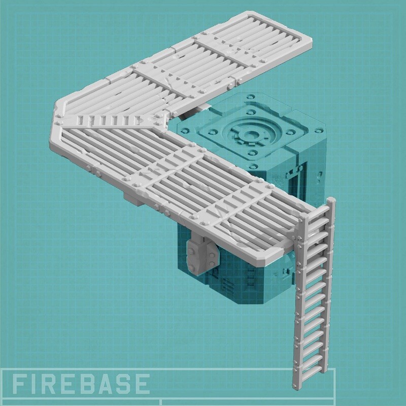 Firebase Corner Gantry