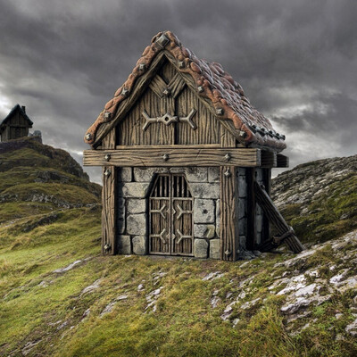 Jagerholm Barn 28mm Scale