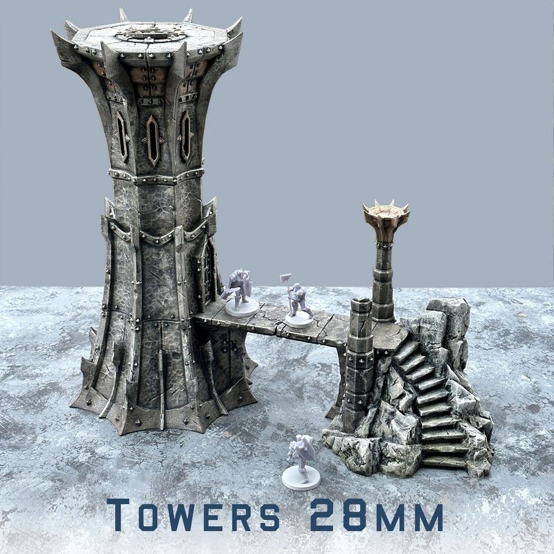 Towers 28mm Scale