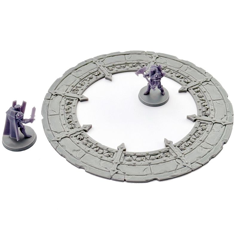 Chaos Skull Objective Ring STL Files
