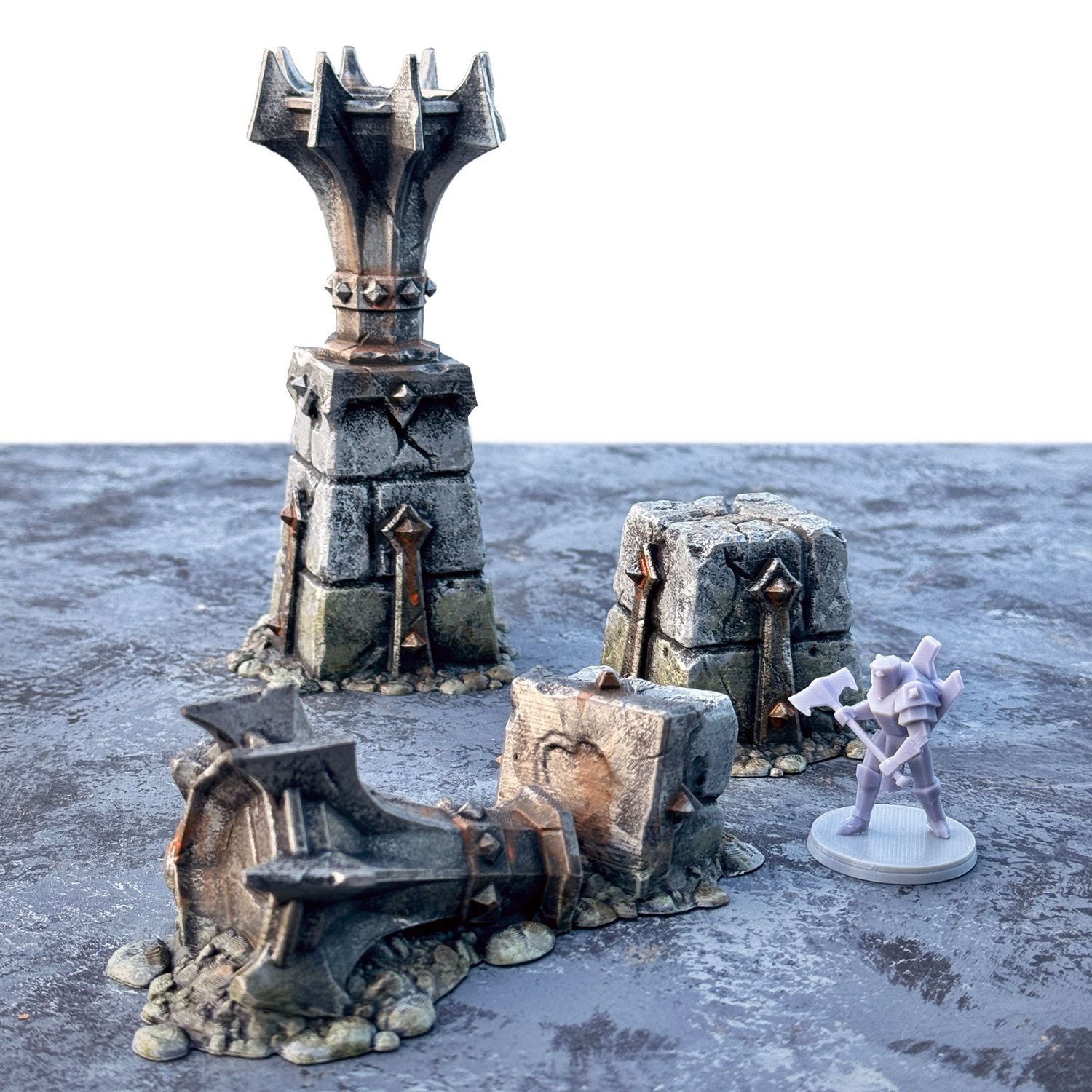 Chaos Citadel Ritual Brazier + Toppled Brazier