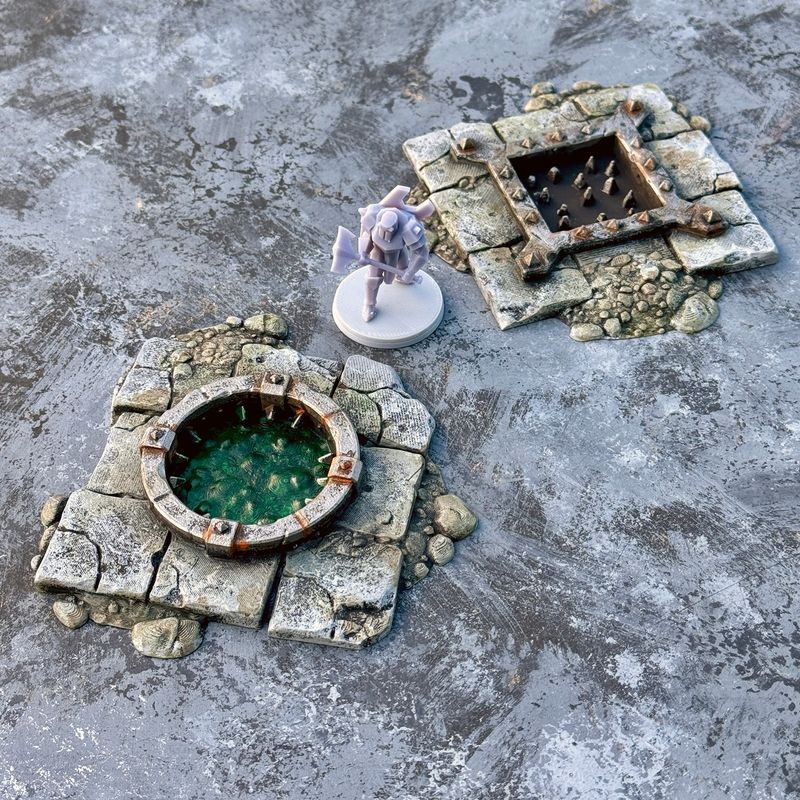 Blade Pit Traps