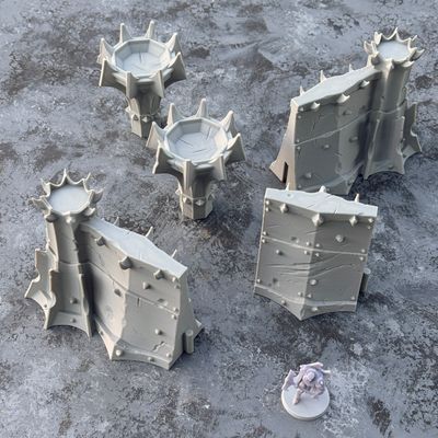Blade Pit Chariot Wall