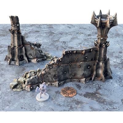 Blade Pit Ruined Chariot Wall
