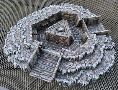 Trench Zone Earthworks Bunker